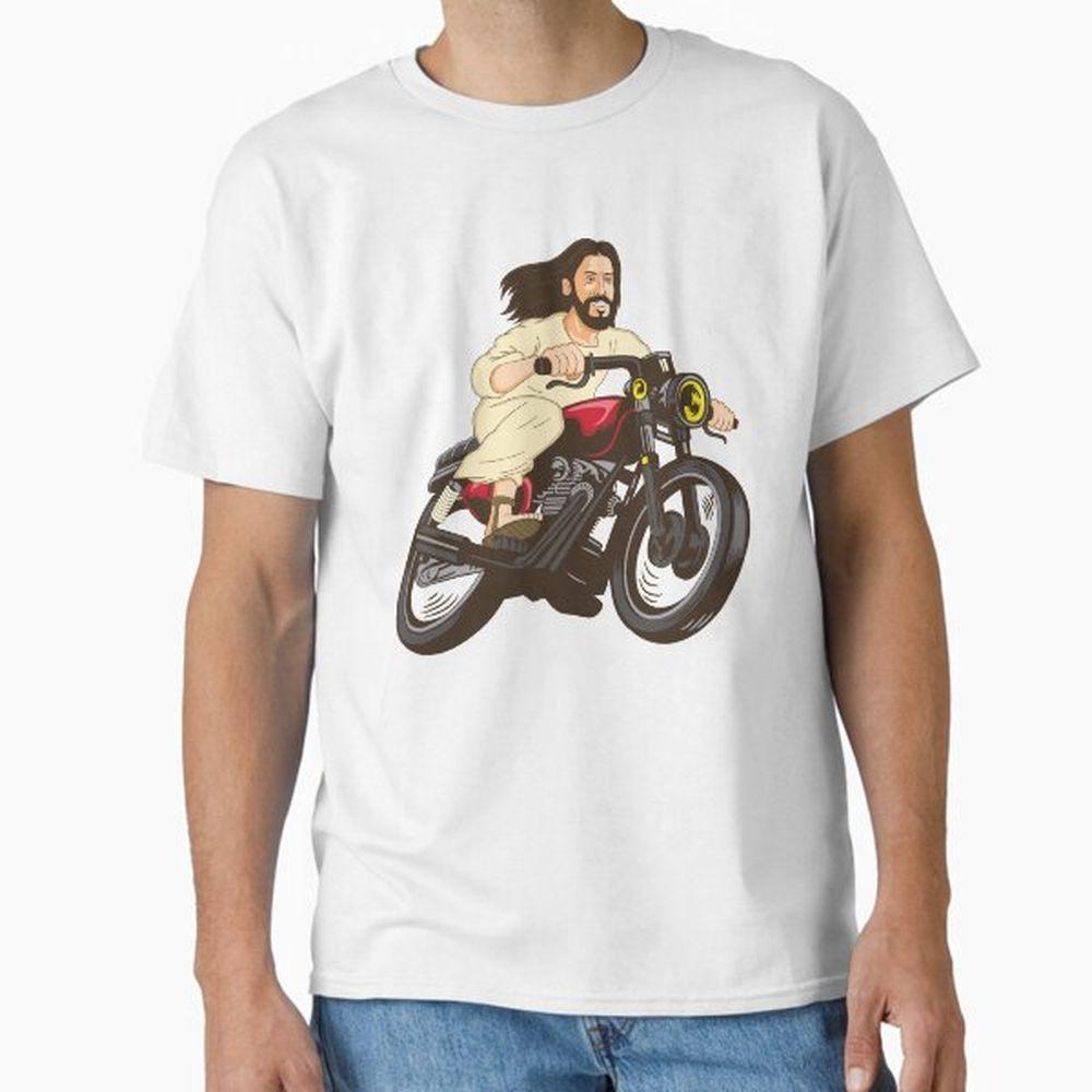 Christ On A Motor Bike Funny Religious Lord Jesus Church Group Easter Awesome Shirt Christ On A Motor Bike Funny Religious Lord Jesus Church Group Easter Awesome Shirt